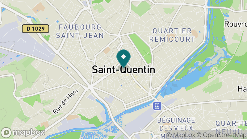 Carte - Saint Quentin