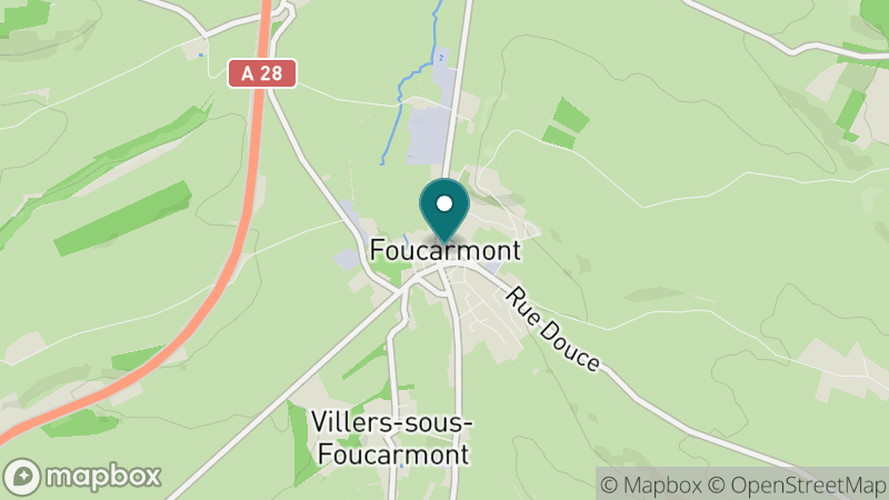 Carte - Foucarmont