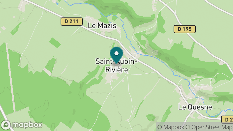 Carte - Saint Aubin Riviere