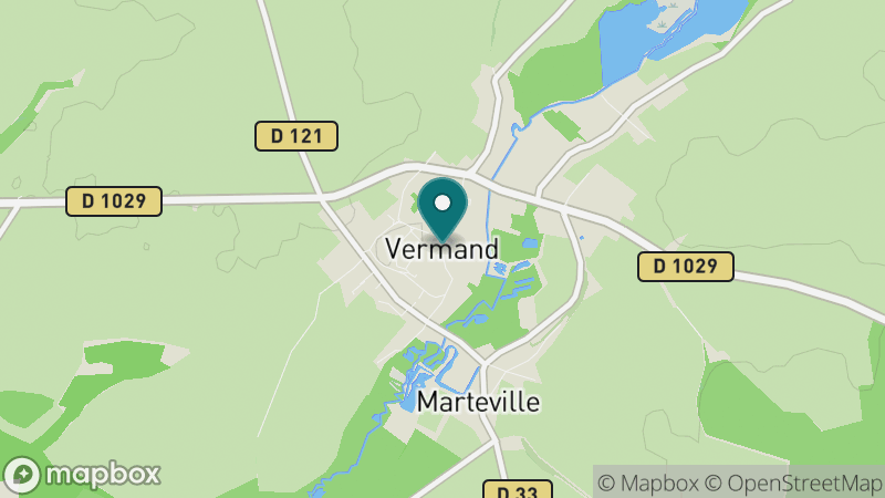 Carte - Vermand
