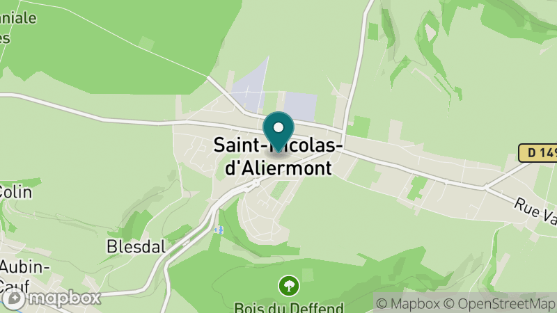 Carte - Saint Nicolas D'aliermont