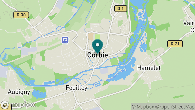Carte - Corbie