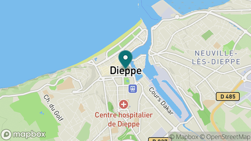 Carte - Dieppe