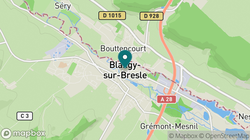 Carte - Blangy Sur Bresle