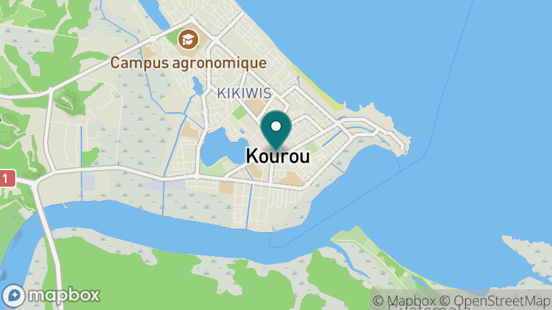 Carte - Kourou