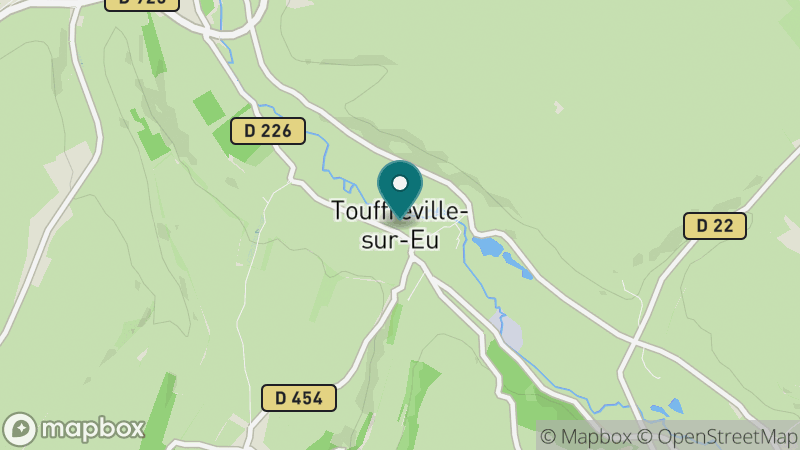 Carte - Touffreville Sur Eu