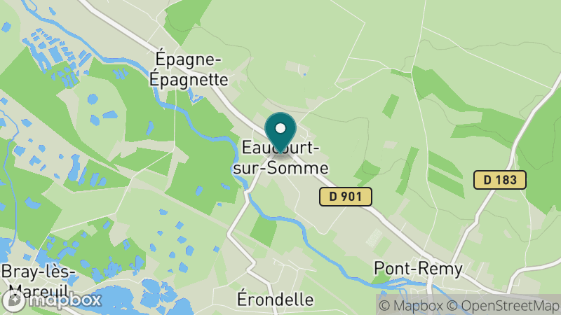 Carte - Eaucourt-sur-Somme