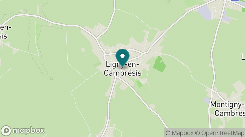 Carte - Ligny En Cambresis
