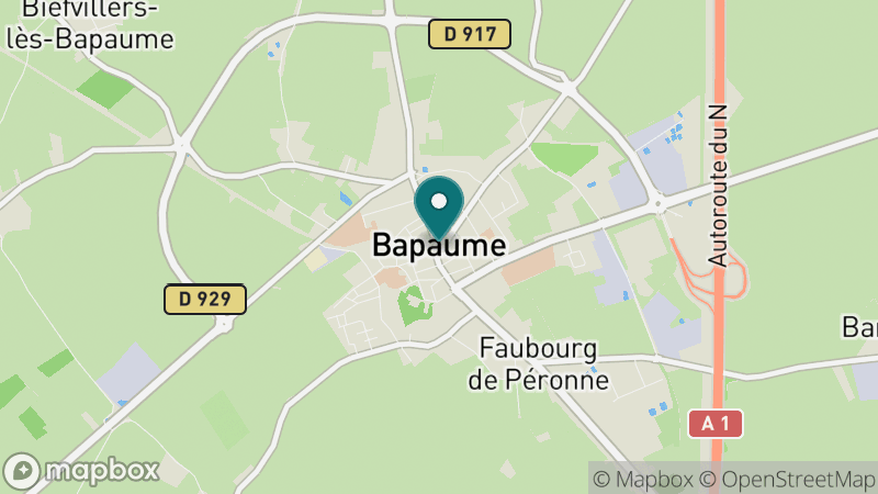 Carte - Bapaume