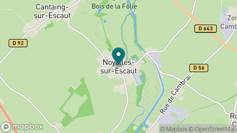 Carte - Noyelles-sur-Escaut