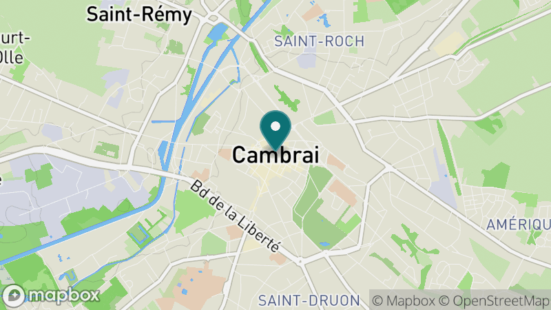 Carte - Cambrai