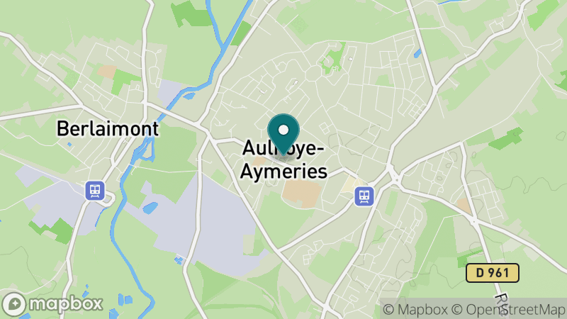 Carte - Aulnoye Aymeries