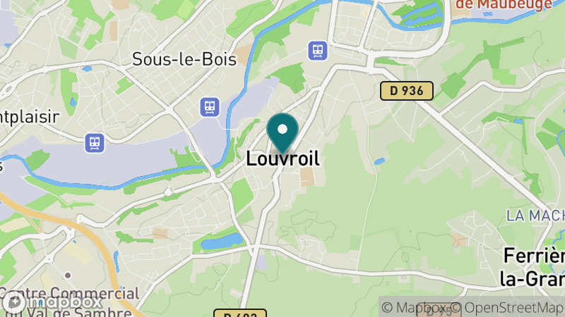Carte - Louvroil