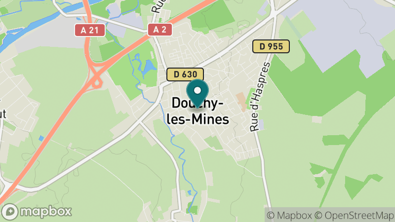 Carte - Douchy-les-Mines