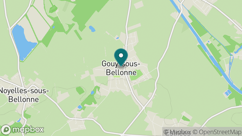 Carte - Gouy Sous Bellonne