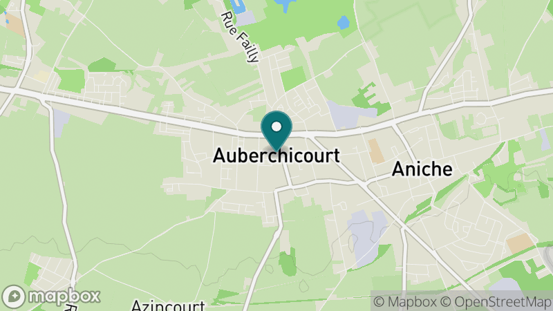 Carte - Auberchicourt