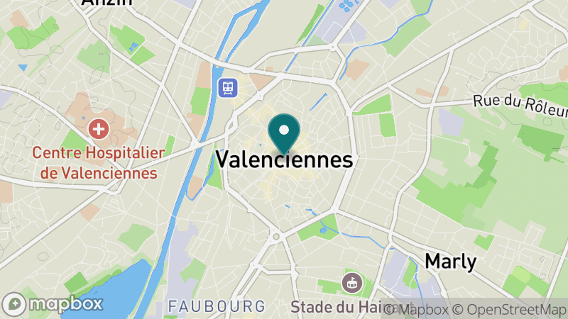 Carte - Valenciennes