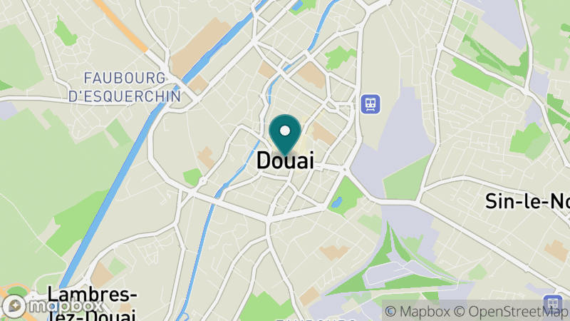 Carte - Douai