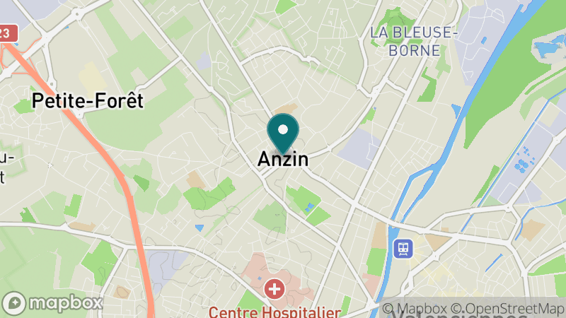 Carte - Anzin