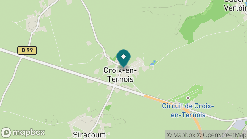 Carte - Croix-en-Ternois