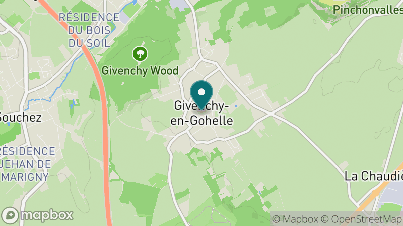Carte - Givenchy En Gohelle