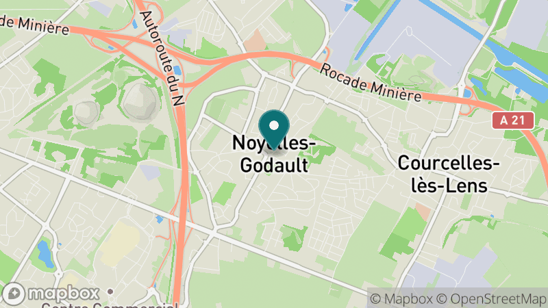 Carte - Noyelles Godault