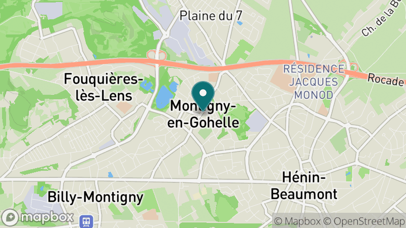 Carte - Montigny En Gohelle