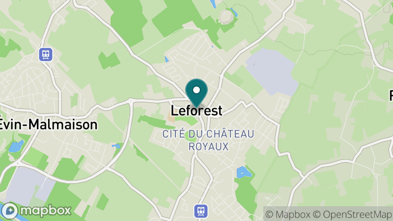 Carte - Leforest