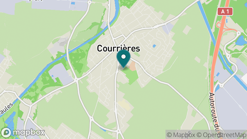 Carte - Courrières