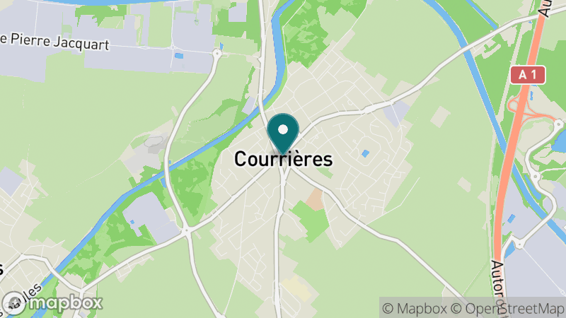 Carte - Courrieres