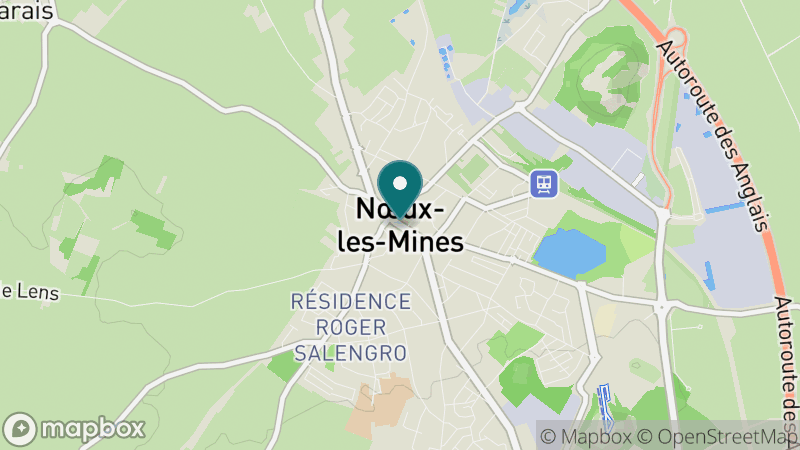 Carte - Nœux-les-Mines