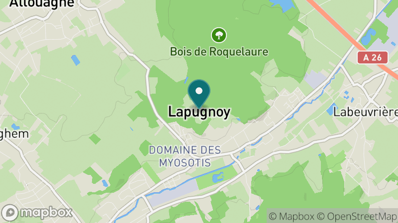 Carte - Lapugnoy