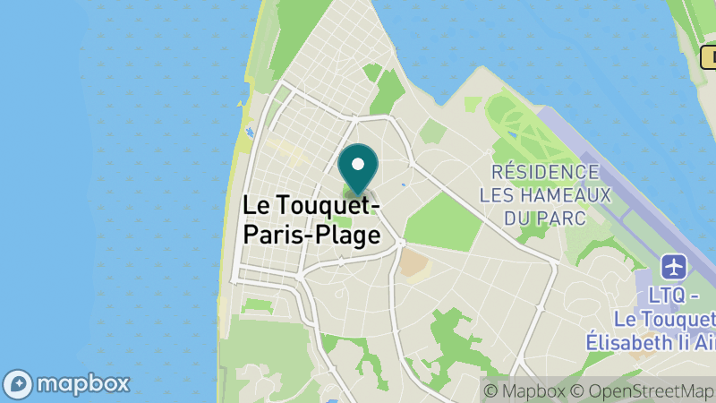Carte - Le Touquet-Paris-Plage