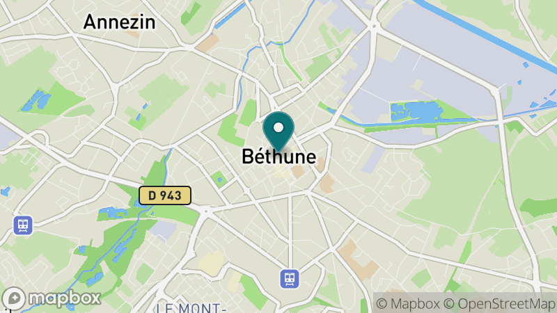 Carte - Bethune