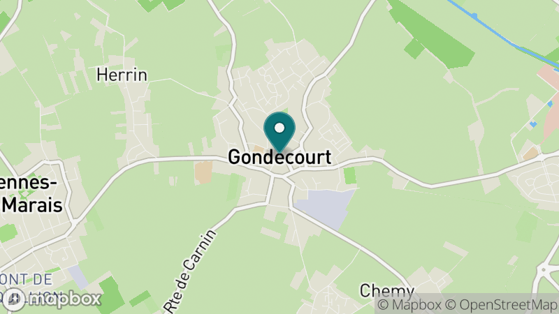 Carte - Gondecourt