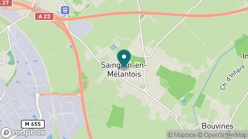 Carte - Sainghin En Melantois