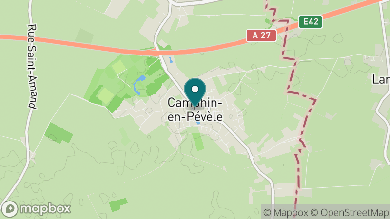 Carte - Camphin En Pevele