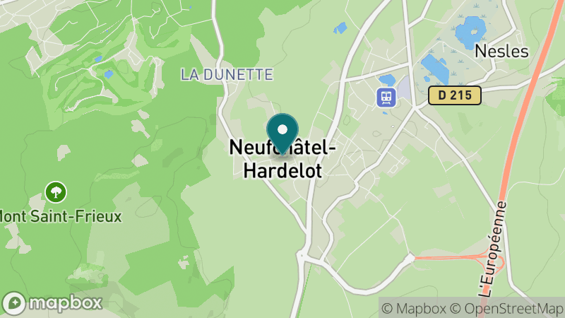 Carte - Neufchatel Hardelot