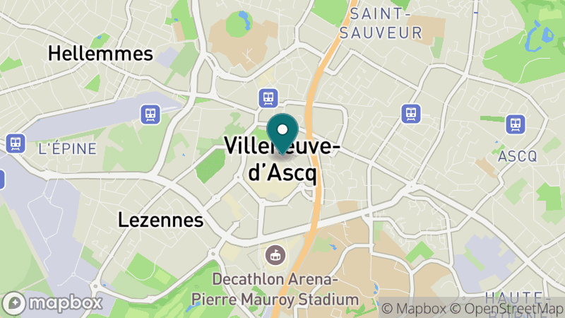 Carte - Villeneuve D Ascq