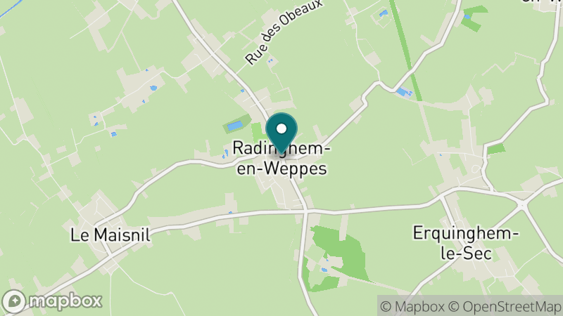 Carte - Radinghem-en-Weppes