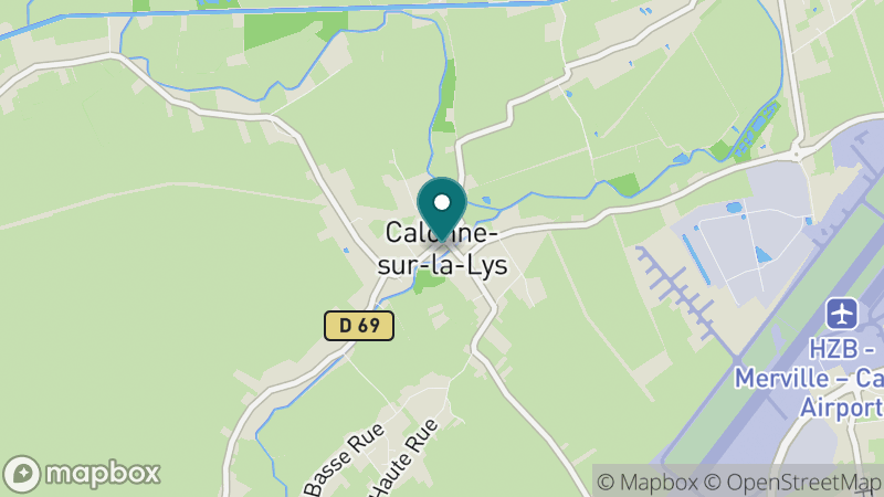 Carte - Calonne-sur-la-Lys