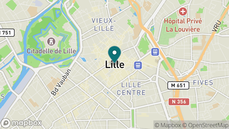 Carte - Lille