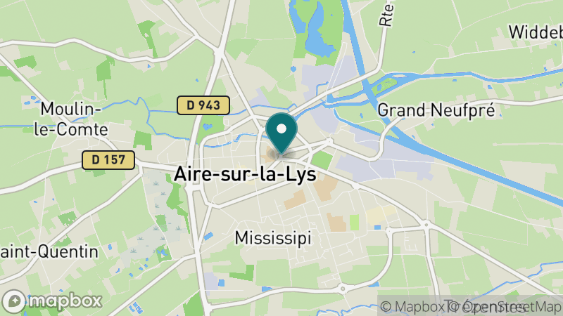 Carte - Aire-sur-la-lys