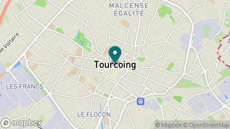 Carte - Tourcoing