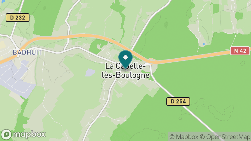 Carte - La Capelle-lès-Boulogne