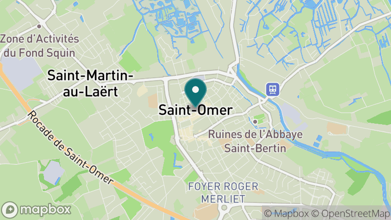 Carte - Saint Omer