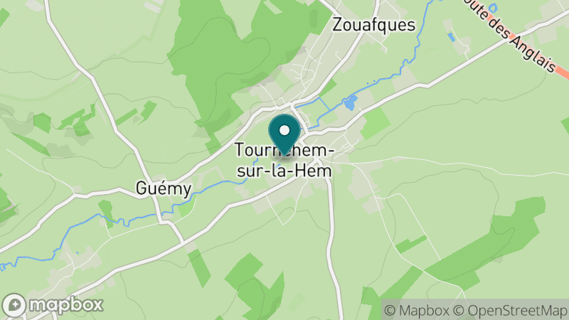 Carte - Tournehem Sur La Hem