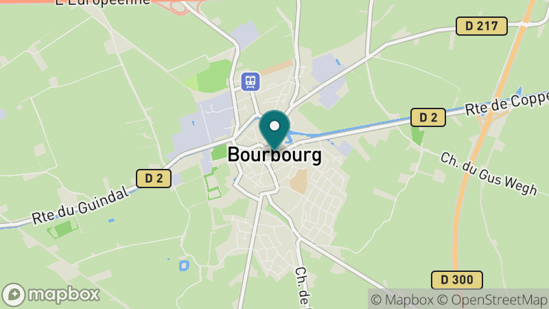 Carte - Bourbourg