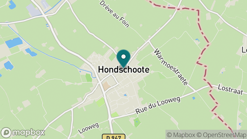 Carte - Hondschoote
