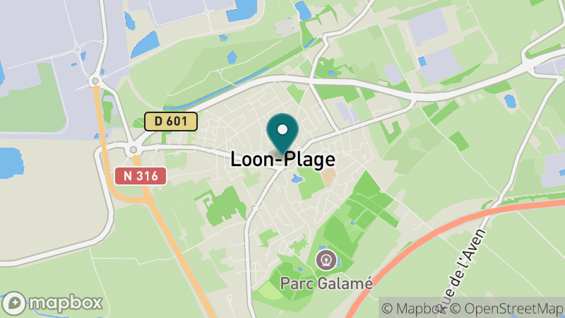 Carte - Loon Plage